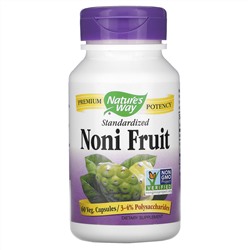 Nature's Way, Noni Fruit, 60 капсул в растительной оболочке