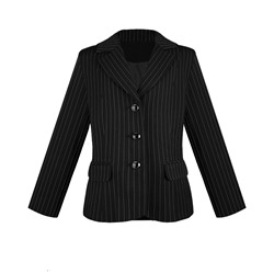 Черный пиджак для девочки 18971-ПСДШ16