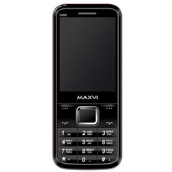 Мобильный телефон Maxvi X800, серебристый
