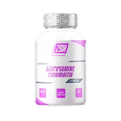 Глюкозамин, Хондротин и Метилсульфониометан для суставов и связок Glucosamine + Chondroitin + MSM 600 mg 2SN 100 капс.