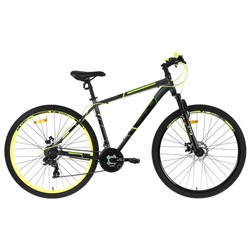 Велосипед 29" Stels Navigator-900 MD, F020, цвет серый/желтый, размер рамы 19"
