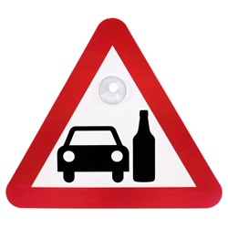 Знак на авто «Пьяный за рулём»