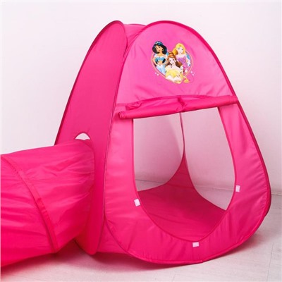 Палатка детская игровая с туннелем "Мой замок" Принцессы