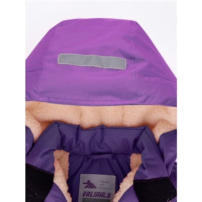 Горнолыжный костюм Valianly детский тёмно-фиолетового цвета, рост 104