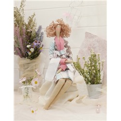 Интерьерные куклы - Ш132 Набор для шитья и рукоделия "Мадемуазель Иви"