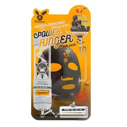 Elizavecca Тканевая маска для лица с углем и медом, Power Ringer Mask Pack Black Charcoal Hone 23 мл