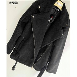 Меховая куртка 2253 Чёрная DIM