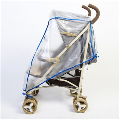 Универсальный дождевик для детской коляски, с окном