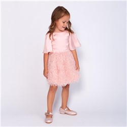 Платье для девочки MINAKU: Party dress цвет розовый, рост 104