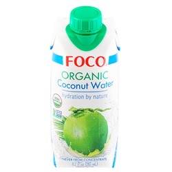 Органическая кокосовая вода Foco, Вьетнам, 330 мл Акция