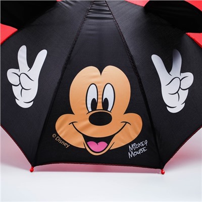 Зонт детский с ушами «Отличное настроение», Микки Маус Ø 52 см