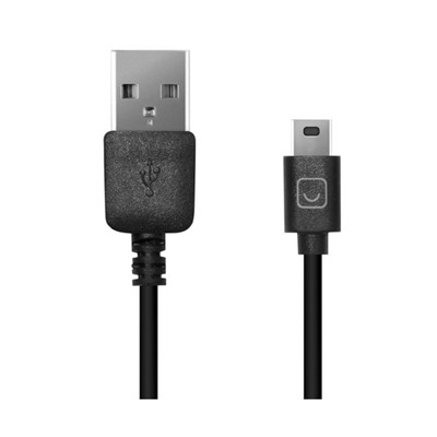 Кабель Prime Line (7203) USB-mini, USB черный, 1,2 метра