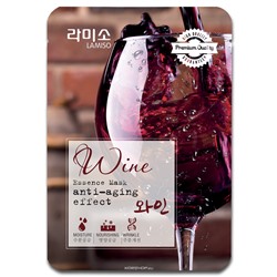 Маска с экстрактом красного вина Premium La Miso, Корея, 23 г Акция