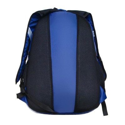 Рюкзак молодежный эргоном. мягкая спинка Calligrata 47х32х16 см, синий