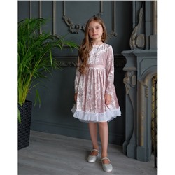 Платье для девочки KAFTAN "Куколка", розовый, рост 86-92, р.28