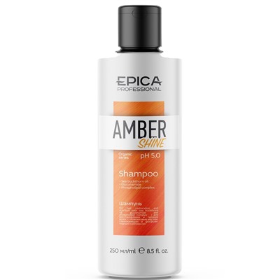 Шампунь для восстановления и питания волос Amber Shine Organic Epica 250 мл