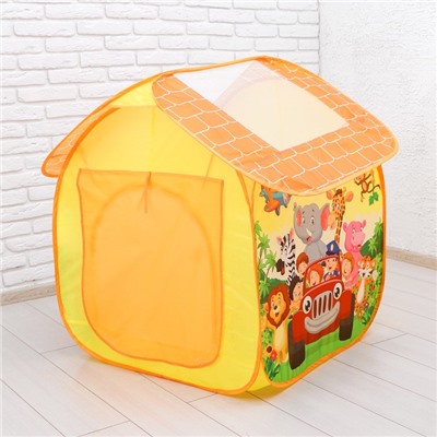 Палатка детская игровая «Джунгли» 114×112×102 см