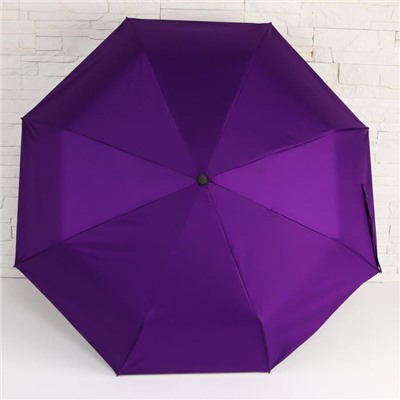 Зонт автоматический «Colors», ветроустойчивый, 3 сложения, 8 спиц, R = 48 см, цвет МИКС