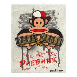 Дневник для 5-11 классов Paul Frank, интегральная обложка, матовая ламинация, выборочный УФ-лак, тиснение фольгой, 48 листов