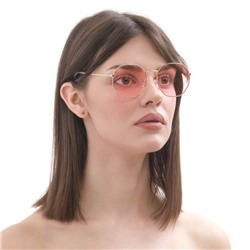 Очки солнцезащитные "Мастер К.", 13 х 13 х 4.5 см, линза 4.5 х 5 см, розовые