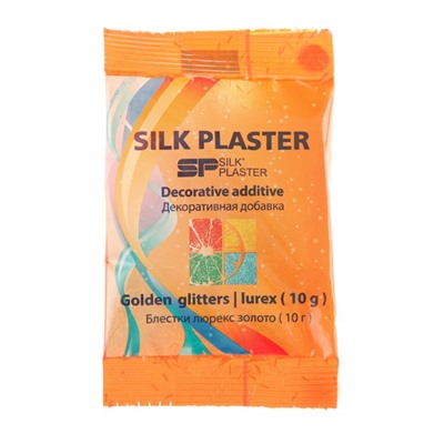Блестки Silk Plaster, люрекс, золотые