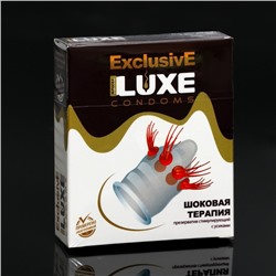 Презервативы Luxe Эксклюзив Шоковая терапия