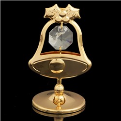 Сувенир «Колокольчик», с кристаллами Сваровски, 6 см