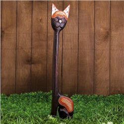 Сувенир дерево "Кошка длинная шея" 13х3х60 см