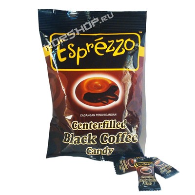 Кофейные конфеты ESPREZZO "Черный кофе"/ Black coffee, Индонезия 150 г Акция