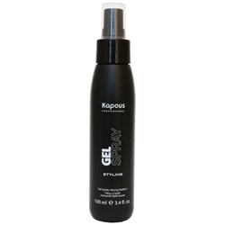 Гель-спрей для волос сильной фиксации «Gel-spray Strong» Kapuos 100 мл