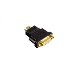 Адаптер DVI Hama H-34036 00034036, DVI-D(f) dual link, HDMI19 (m), позолоченные контакты
