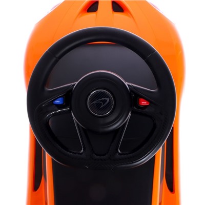 Толокар McLaren P1, звуковые эффекты, цвет оранжевый