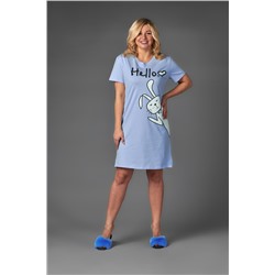 Женская сорочка ЖС 022 (голубой)