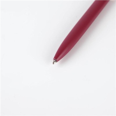 Набор из трех ручек «Дорогому учителю», красная, синяя, черная паста, металл