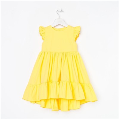 Платье детское KAFTAN "Princess", размер 32 (110-116), цвет жёлтый
