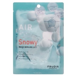 Обновляющая кремовая маска для лица Air Mask 24 Snowy Frudia, Корея, 27 мл