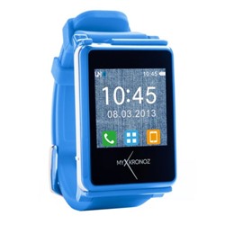 Умные наручные часы MyKronoz ZeNano Blue (синие) SW для смартфона