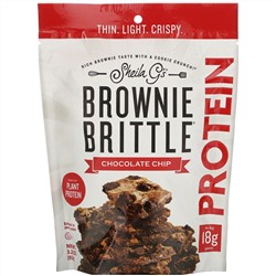 Sheila G's, Brownie Brittle, Protein,  Chocolate Chip, 3.25 oz (92 g)