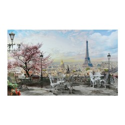 Картина на холсте "Гордость Парижа" 60*100 см