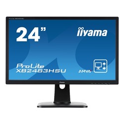 Монитор Iiyama 24" XB2483HSU-B3 VA 4ms 16:9 HDMI Pivot 3000:1 178/178 1920x1080 D-Sub DP USB   32952
