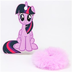 Резинка для волос "Искорка", My Little Pony, фиолетовая