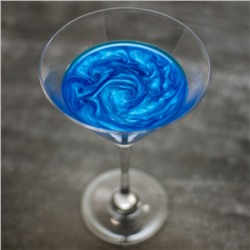 Шиммер для напитков Голубая лагуна, 200 мл (50 гр)