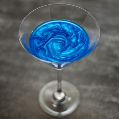 Шиммер для напитков Голубая лагуна, 40 мл (10 гр)