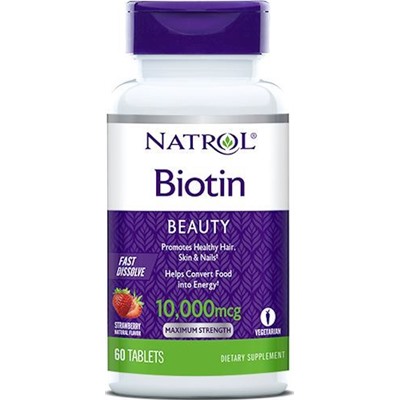 Биотин Biotin 10000 mcg Natrol 60 таб.