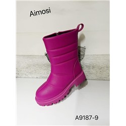 Женские ботинки A9187-9 розовые