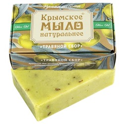 Натуральное мыло на оливковом масле «Травяной сбор» Дом Природы 100 г