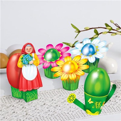 Пасхальный набор для украшения яиц «Бабушкин сад»