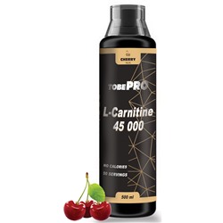 Жиросжигатель Л-Карнитин со вкусом вишни L-Carnitine 45 000 Cherry TOBEPRO 500 мл.