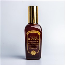 3W CLINIC Интенсивный тоник с плацентой Premium Placenta Intensive skin, 145 мл