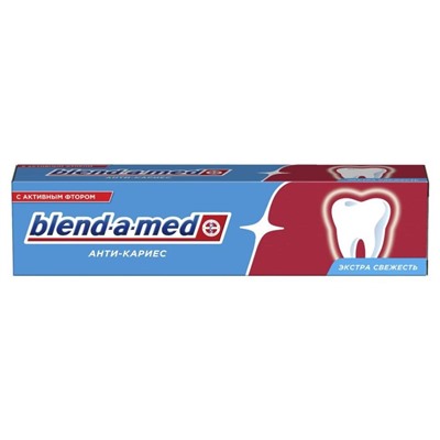 Зубная паста Blend-a-med, «Анти-кариес», экстра свежесть, 100 мл